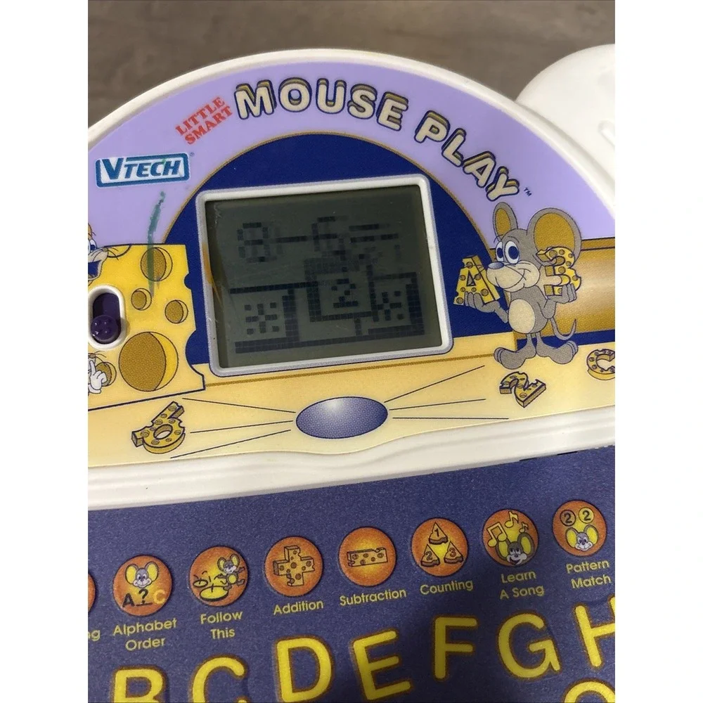 VTECH‎ LITTLE SMART MOUSE PLAY LAPTOP VINTAGE TESTED